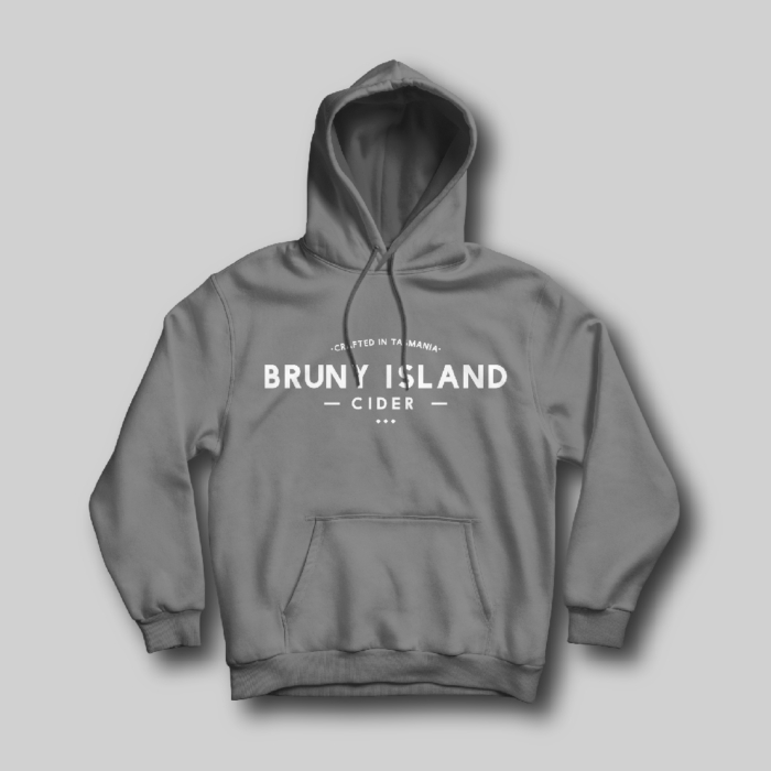 Bruny Island Cider Hoodie Grey
